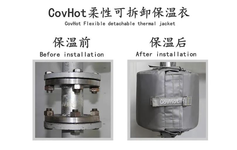 COVHOT?柔性可拆卸式<a href=http://www.umsm.cn/e/tags/?tagname=%E4%BF%9D%E6%B8%A9%E8%A1%A3 target=_blank class=infotextkey>保溫衣</a>,蒸汽系統節能,節能保溫